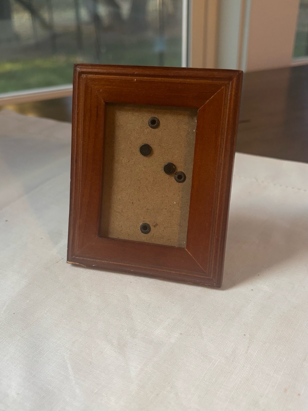Tiny Vintage Wood Photo Frame Adorable